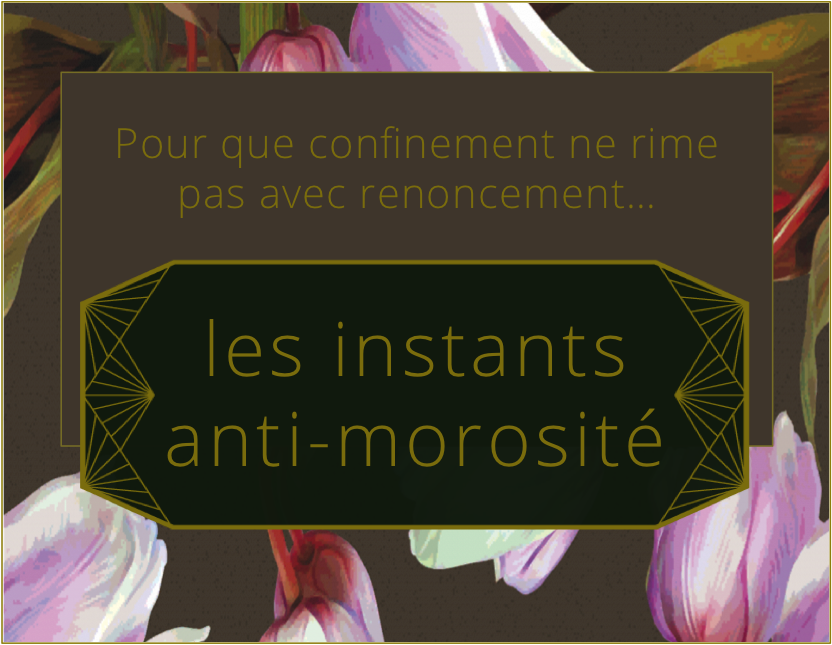Les instants anti-morosité